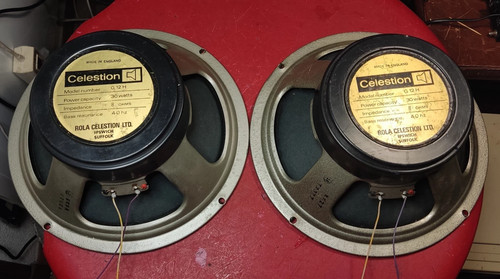 Zwei vintage celestion g12h - zwei,