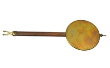 Altes uhrenpendel pendel - uhrenpendel, f