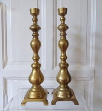 2 große alte Messing massiv