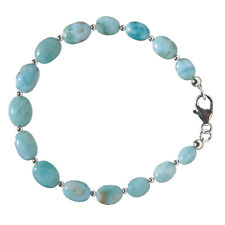 Larimar Armband 925 Silber Armkette Z513