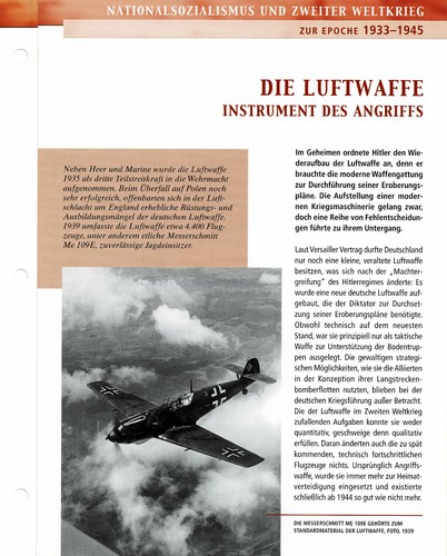 Die luftwaffe instrument des - luftwaffe,