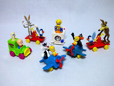 Looney Tunes 6 Figuren Tweety Sylvester Bugs Bunny McDonalds 90er Flugzeug Auto