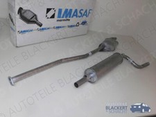 IMASAF Auspuffset Mitteltopf+Endtopf für Mercedes W115 /8 240 D 3.0 1974-1976
