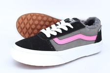 VANS KIDS SHOES WARD SNEAKER KS 13 EUR 30,5 SUEDE SHERPA BLACK