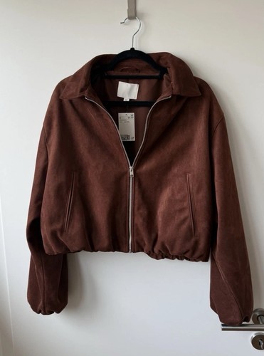 Jacke wildlederimitat - jacke,