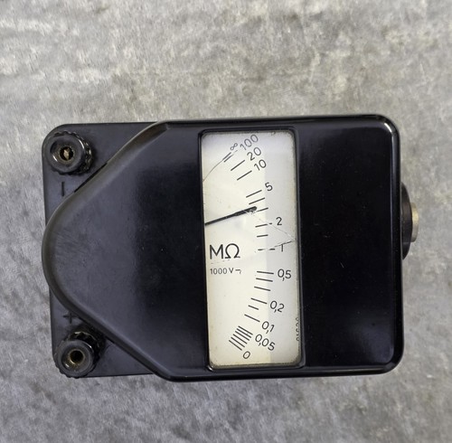 Analoges ohmmeter megohmmeter - analoges,