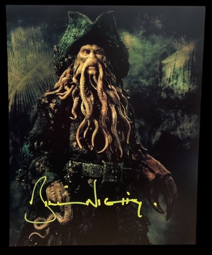 Signiertes bill nighy piraten - signiertes,