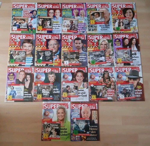 Neu 17x super illu mit - illu,