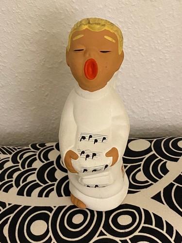 Vintage rot ceramic singer - vintage,