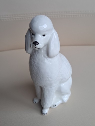 Hund pudel porzellan - -,