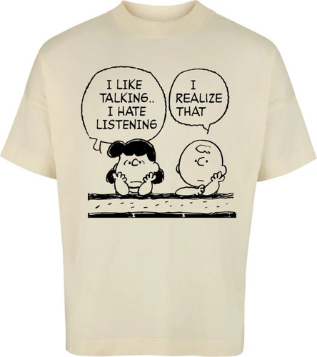 Peanuts oversize shirt - peanuts,