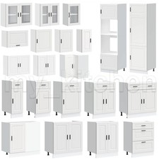 Porto Line - Weiß Küchenschrank Küchenzeile Unterschrank Einbauküche Schrank