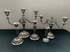 Vintage Ianthe versilbert 2 x