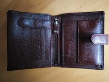 Genuine Leather Herren Portemonnaie Neu