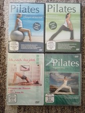 4 x Pilates Fitness DVD OVP