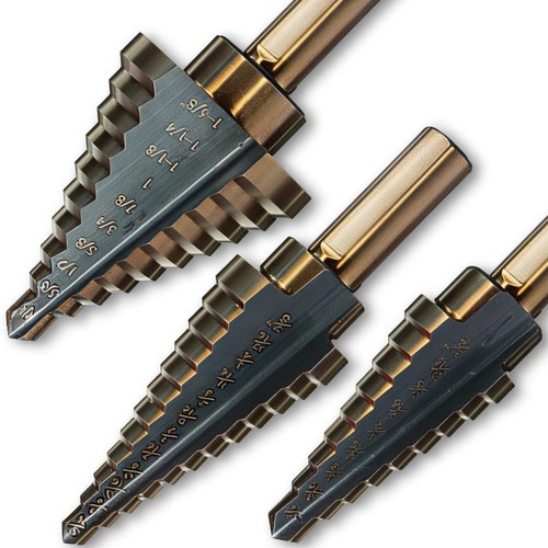 Hss stufenbohrer set - stufenbohrer, 5-tlg