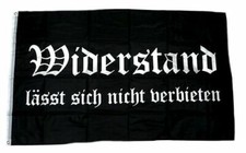 Fahne / Flagge Widerstand