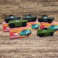 5 x Matchbox rolamatics