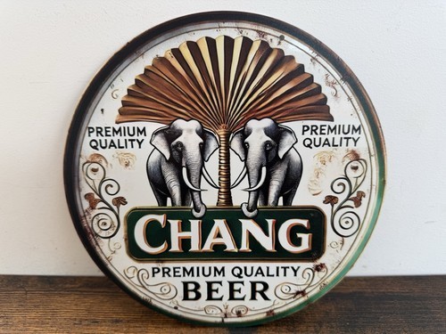 Chang beer bier werbeschild - beer,
