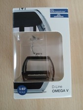 Jägerndorfer 82103 Seilbahn Gondel Omega V in schwarz 1/87 OVP