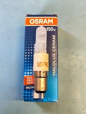 OSRAM HALOLUX CERAM B15d 150W 2400lm Halogen Leuchtmittel Matt 64471 AM NEU