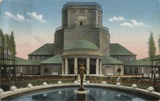 AK Leipzig Inter.Baufach-Ausstell. (IBA) 1913, Halle f.Raumkunst