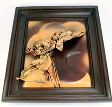 3 D Bild Frau Lederbild