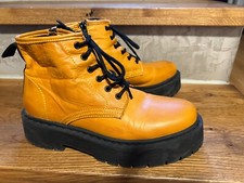 BIANCO Boots Stiefeletten gelb