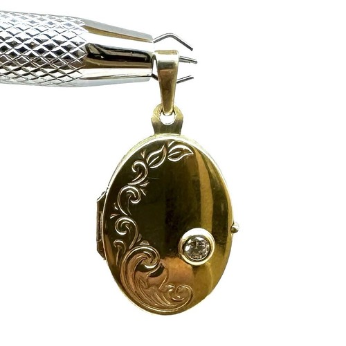 333 gold medaillon - 333,