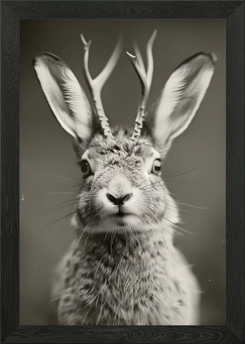 Schakalope hase mit - hase, geweih