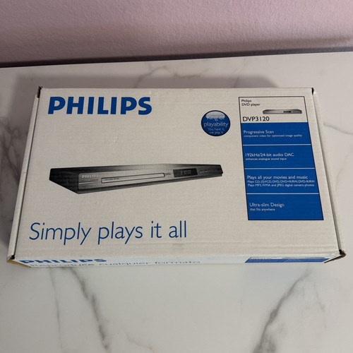 Philips dvp3120 dvd player - philips, dvd-player