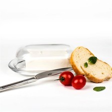 Butterdose Glas mit Deckel