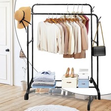 Stabil Kleiderständer,Kleiderstange,Garderobenständer,Freistehender Kleiderbügel