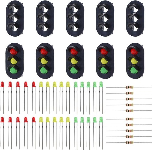 Led ampeln stück - ampeln, 10
