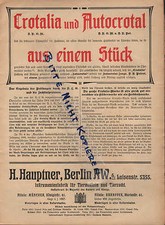 BERLIN NW, Prospekt 1910, Instrumenten-Fabrik für Tier-Medizin H. Hauptner