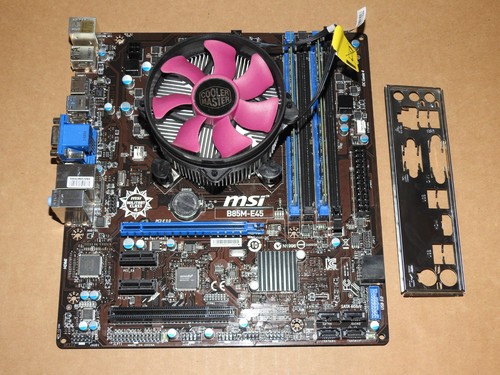 Msi b85m e45 mainboard - mainboard, bundle