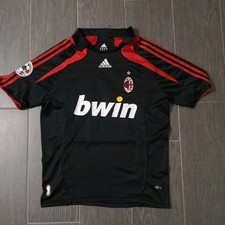 Vintage Retro 2007/08 Pirlo 21 AC Mailand Trikot Größe: M Fußball Sammler Adidas