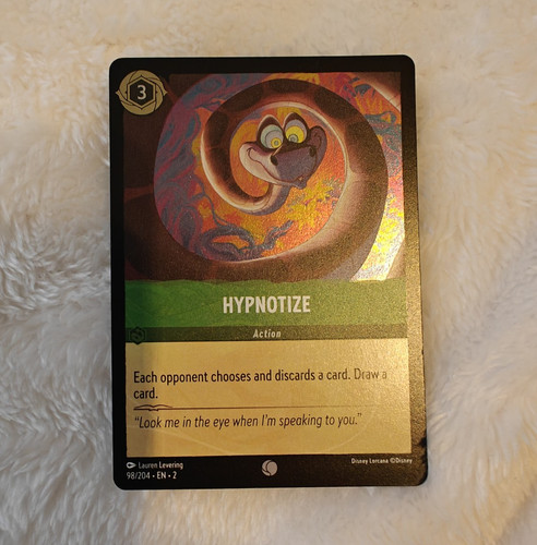 Disney lorcana tcg action card - disney,