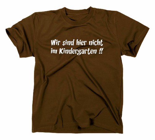 Wir sind hier nicht - , im