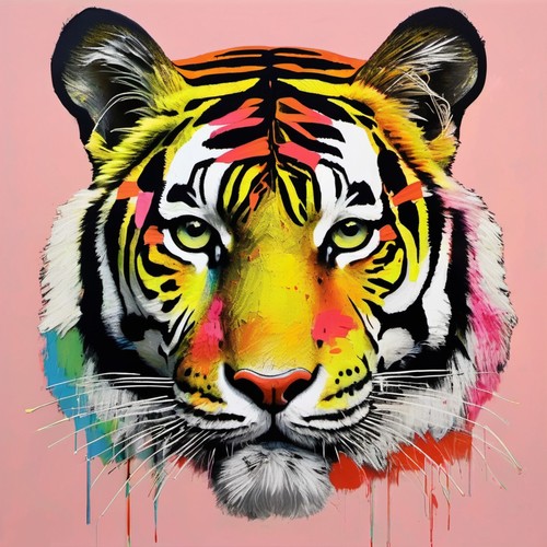 The pink tiger pop art - the,