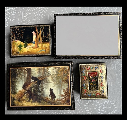 Russische lackdosen - russische,