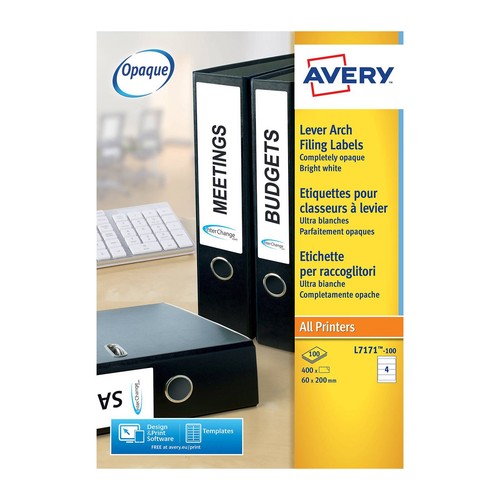Avery weiß 200 mm - avery,
