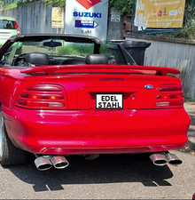 EDELSTAHL Auspuffblenden optisch passend für Mercedes, Mustang oder Camaro