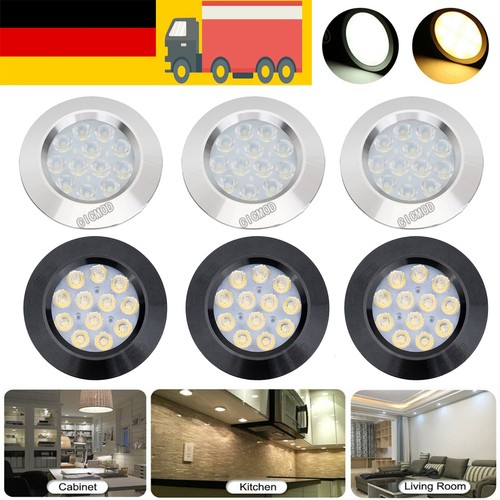12x led einbaustrahler 12v - 2-12x,