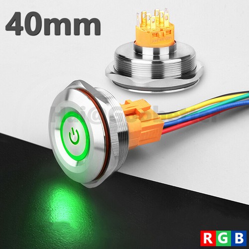 ø40mm edelstahl drucktaster - Ø40mm,