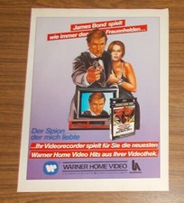 Seltene Werbung JAMES BOND Der