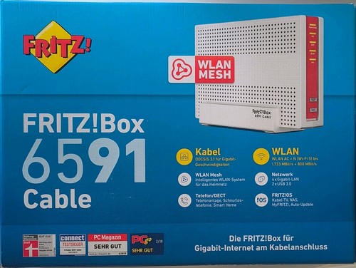 Fritz box 6591 - 6591, top