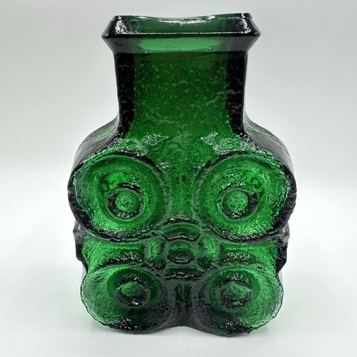 Walther glas vase grün - glas, heiner