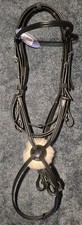 Mexikanische Trense Reithalfter schwarz Gr. XFull Kaltblut