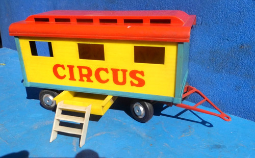 Ddr spielzeug zirkuswagen - ddr,